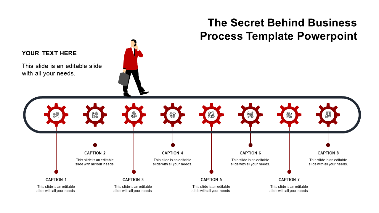 Inventive Business Process Template PowerPoint Slides